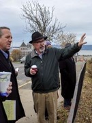 Sleepy Hollow Mayor Ken Wray (right) discusses village's potential with members of an Urban Land Institute New York Technical Assistance Panel. (Photo: Steve Lipofsky)